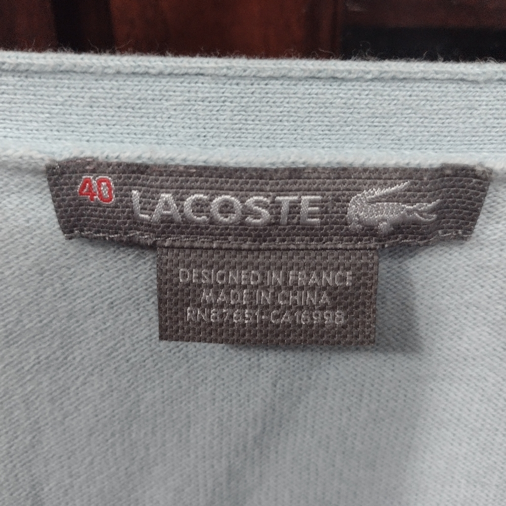 Lacoste wrap sweater - Picture 4 of 4